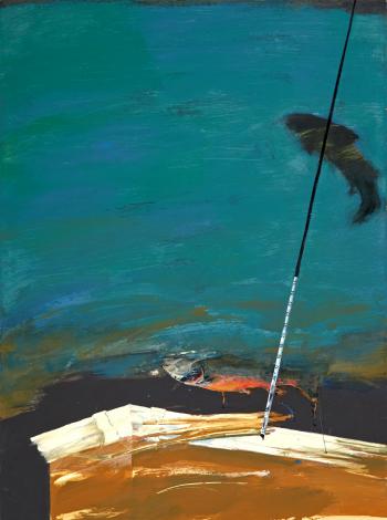 Fish Over Mantle by 
																	Deborah Oropallo