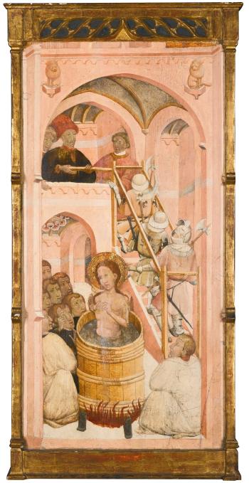 The Martyrdom Of St John The Evangelist by 
																	Frances Nicolas