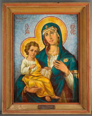 Icon of the Mother of God by 
																			Grigorije Samojlov