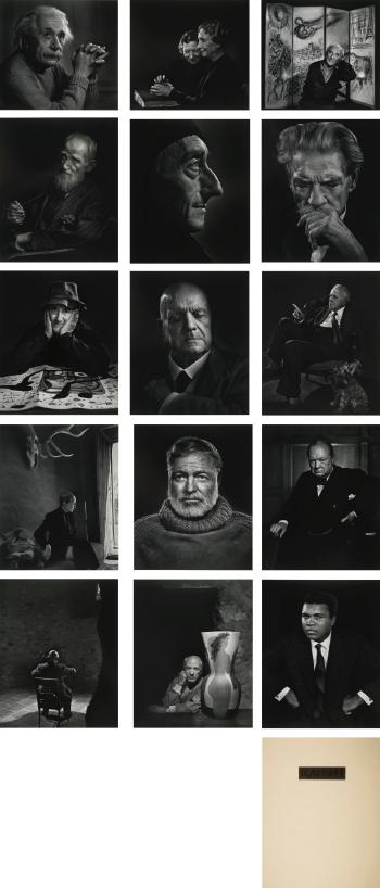 Fifteen Portraits by 
																	Yousuf Karsh
