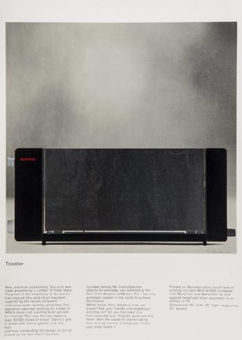 Toaster (L.63) by 
																	Richard Hamilton