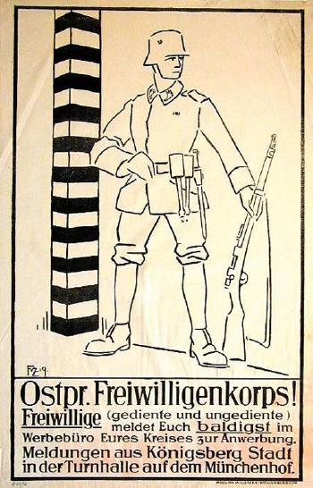 Ostpr. Freiwilligenkorps! by 
																	Friedrich von Zglinicki