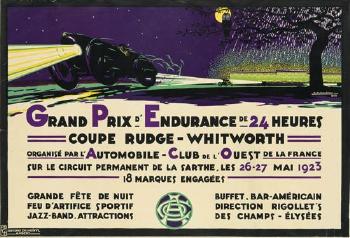 Grand prix d'endurance de 24 heures - Coupe Rudge Whitworth by 
																	H A Volodimer