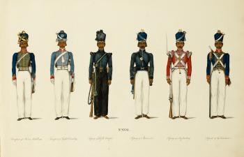 A Large And Important Album Of Watercolours Of Costumes, Craftsmen, Trades, Processions And Dignitaries, India, Vellore, Company School by 
																			 Company School