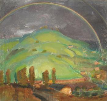 Late rainbow by 
																	Edouard Antonin Vysekal