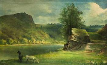Landscape with a River by 
																	Bohumil Ullrych