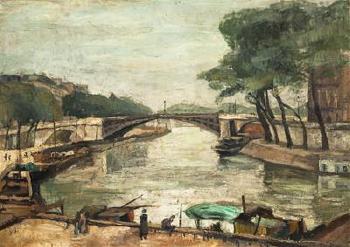 By the Seine by 
																	Ondine Magnard-Vlachova