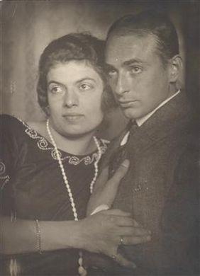 Boris und Olga Trcka, Bruder und Schwägerin des Fotografen by 
																	Anton Josef Trcka