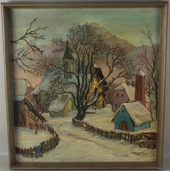 Dorflandschaft by 
																	Rudolf Canaval