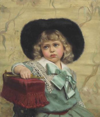 The Little Bugle Boy by FREDERIC SOULACROIX