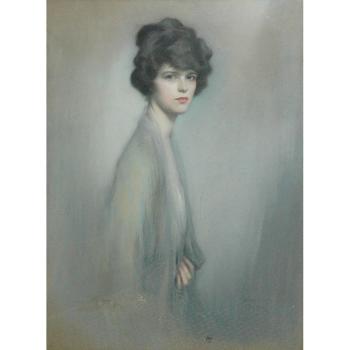 Portrait of Consuelo Vanderbilt Earl by 
																	Arthur Halmi