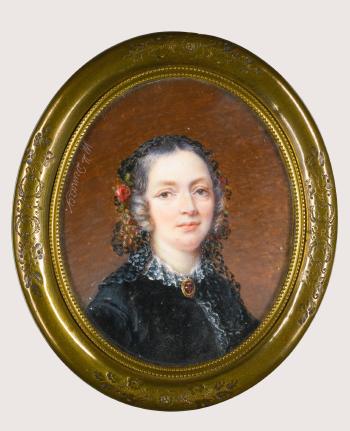 Portrait Of a Lady by 
																	Antoinette Louise Damarcy