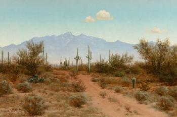 Indian Oasis, Arizona by 
																			Audley Dean Nicols