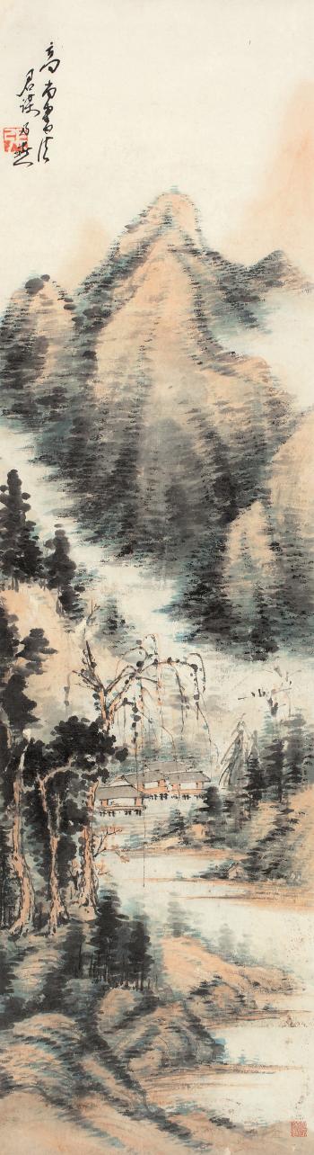 Landscape by 
																	 Zhang Naiyan