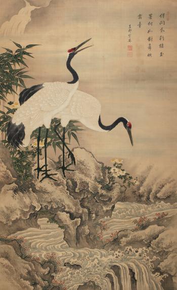 Crane by 
																	 Jingyin