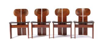 Artona chairs (8) by 
																			Afra Scarpa