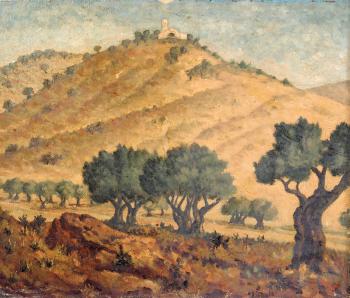 Landscape by 
																	Aharon Halevy