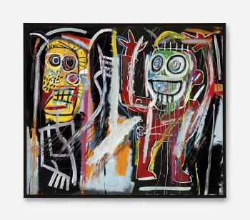 Dustheads by 
																	Jean-Michel Basquiat