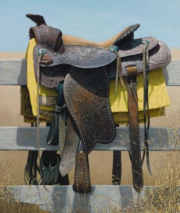 Silla Tejana II (The Texan Saddle) by 
																	Luis Armando Zesatti