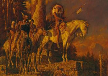 The Eyes Of Chief Joseph by 
																	Arnold Friberg