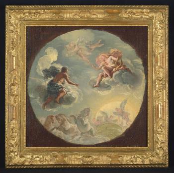 Apollo und Phaeton by 
																			Johann Michael Rottmayr
