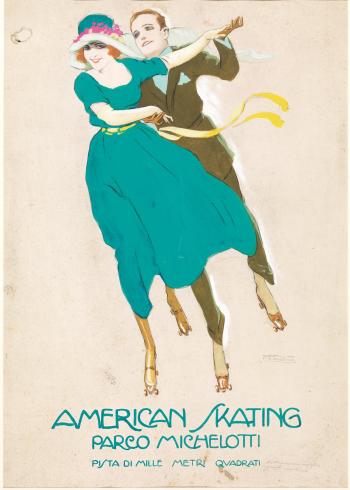 American skating by 
																	Carlo Nicco