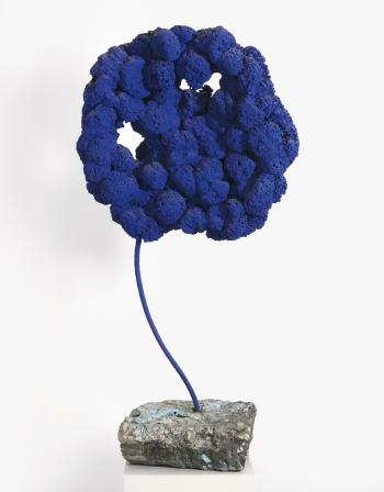 Sculpture Éponge Bleue Sans Titre, SE 168 by 
																	Yves Klein