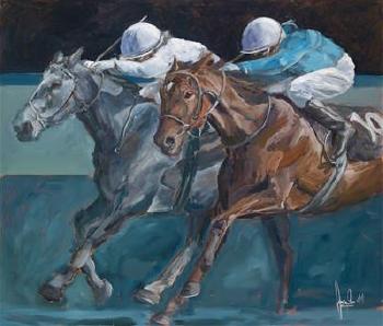 Horses by 
																	Angelo Makula