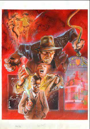 Indiana Jones by 
																	Olivier Vatine