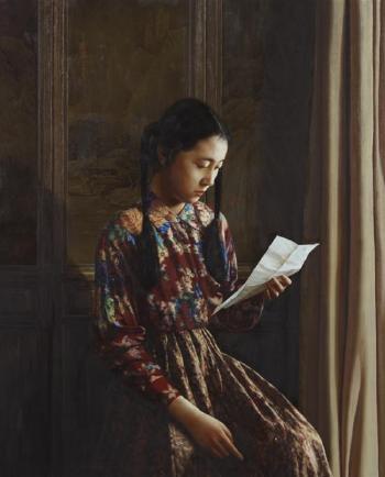 Letter by 
																	 Xiao Qing