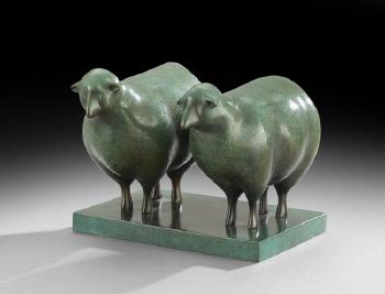 Double Sheep by 
																	Peter Woytuk
