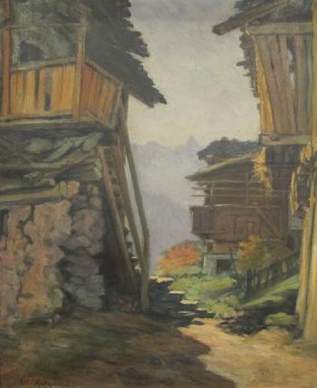 Chalets valaisans by 
																	Charles Wuthrich