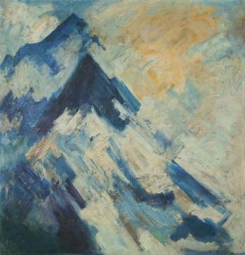 Untitled (Mountainscape) by 
																	Hari Ambados Gade