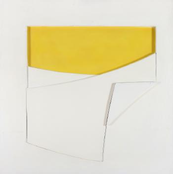 Composizione in bianco e giallo n° 11 by 
																	Benito Ormenese