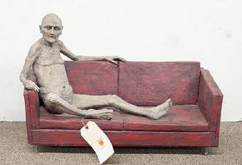 The sofa by 
																	Lars Calmar
