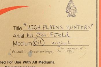 High Plains Hunters by 
																			Jon Fyeld
