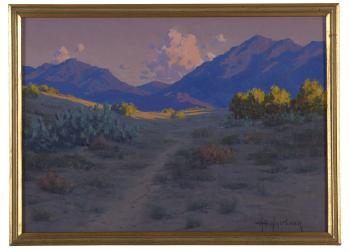 Sundown, Palm Springs by 
																			Harry B Wagoner