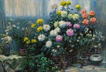 Chrysanthemen by 
																	Else Eckhard