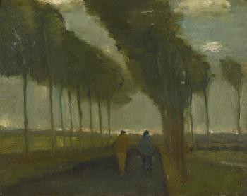 L'allée Aux Deux Promeneurs by 
																	Vincent van Gogh