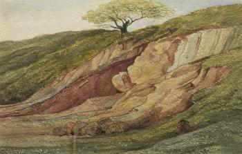 A Quarry, Leigh Woods by 
																			George Cumberland