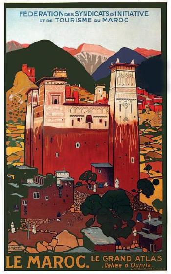 Le Maroc by 
																	Jacques Majorelle