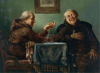 Jovial monks by 
																			Paul E Harney