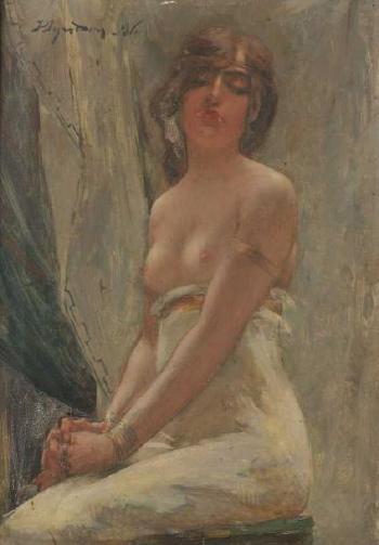Portrait de femme by 
																	Jean Syndon