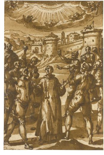 Martyrdom Of St. Stephen by 
																	Avanzino Nucci