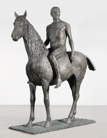 Horse And Rider by 
																			Elisabeth Frink