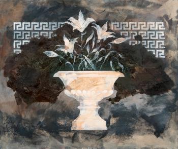 The lilies of Hades and a bowl by 
																	Tero Laaksonen