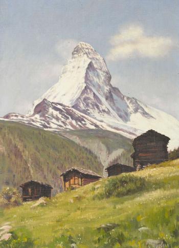 Das Matterhorn by 
																	Albert Duplain