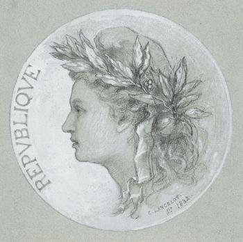 Entwurf für eine Medaille by 
																	Camille Paulin Lancelot