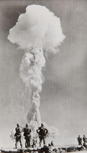 Atomic Test, Nevada Proving Ground by 
																	 Associated Press