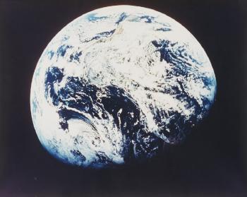 The First Image Taken By Humans Of The Whole Earth, Apollo 8 by 
																	 NASA
